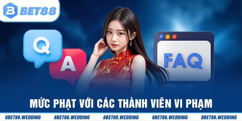 Hành vi bị cấm và mức xử phạt khi sai phạm