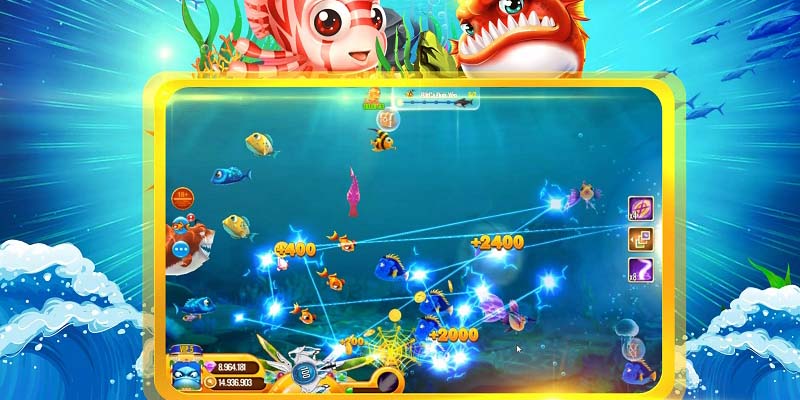 Skill bắn cá theo kiểu đơn lẻ từng con